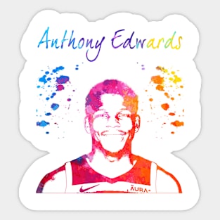 Anthony Edwards Sticker